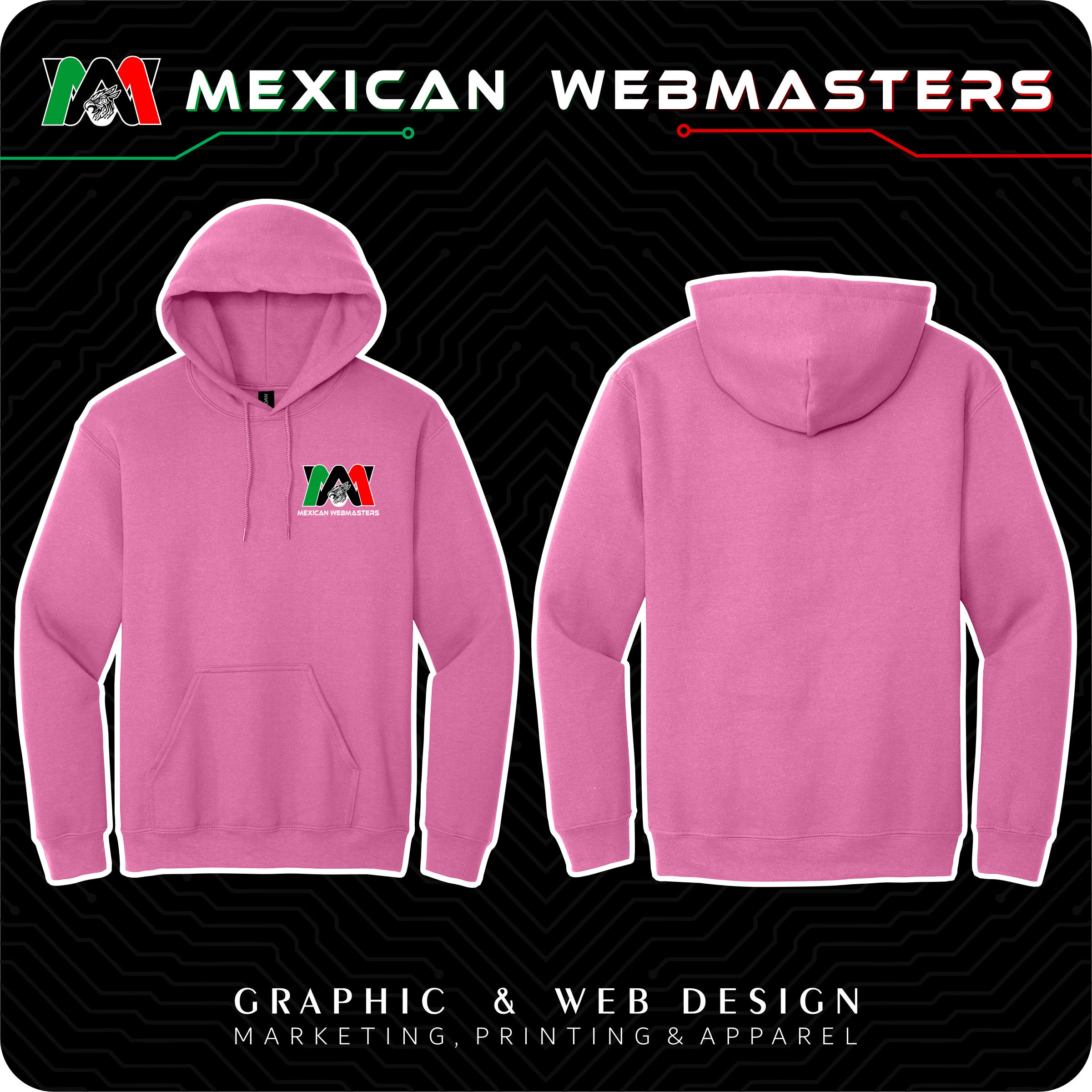 Printed Hoodie